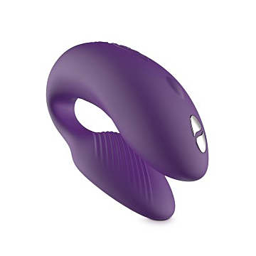 We-Vibe Chorus Couples Vibrator with Remote Control - Purple - Rechargable - Waterproof