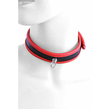 Red Snap Collar by Soiemio