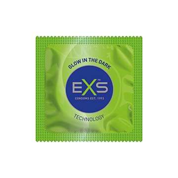 Exs Glowing Condom - 1 pack