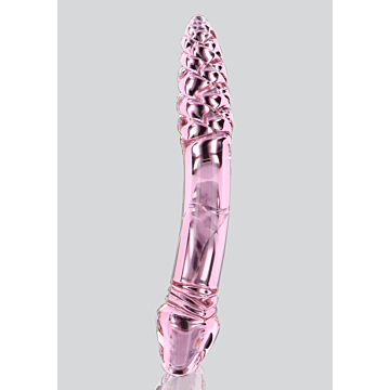 Toy Joy Double Glass Dildo Rhinestone Scepter