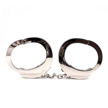 Kinksters Silver Steel Handcuffs