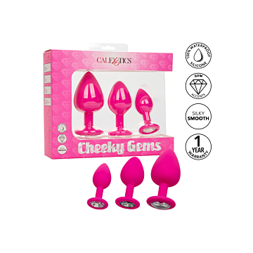 Calexotics - Cheeky Gems 3 Pcs Pink