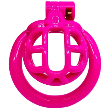 Lyfy short chastity cage 4 x 3.3cm Pink