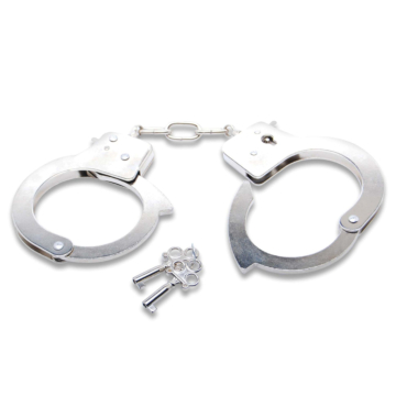 Pipedream Fetish Silver Handcuffs