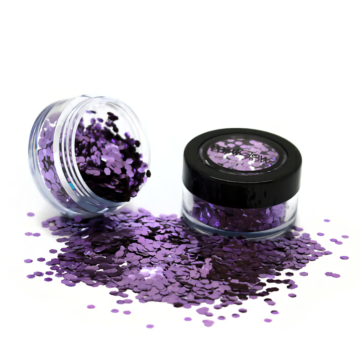 Eco-Friendly GlitterShakers - Purple.