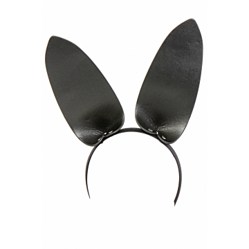 Rabbit Ears Headband 18 cm - Black