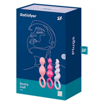 Satisfyer Plugs Coloured Multi OS