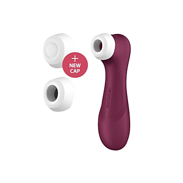 SATISFYER PRO 2 GENERATION 3 LIQUID AIR TECHNOLOGY - WINE RED