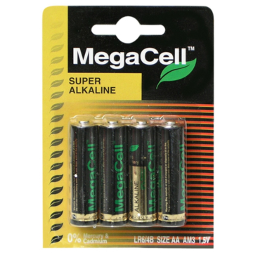 MEGACELL AA Batteries - Long Lasting Power