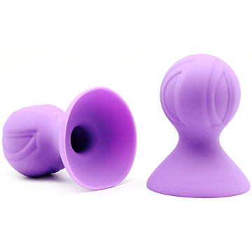 Nipple Suction Cups Purple (2 pcs)