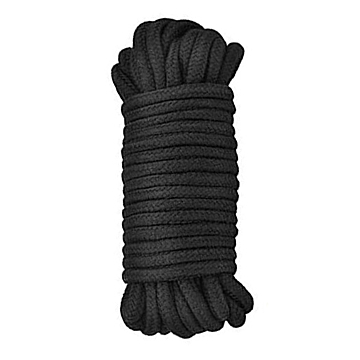 Cotton Black Tie Rope BDSM