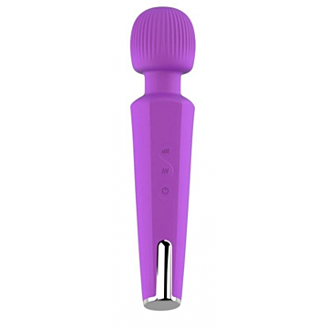 Wand Massager Clarice with 20 Vibration Modes - Purple