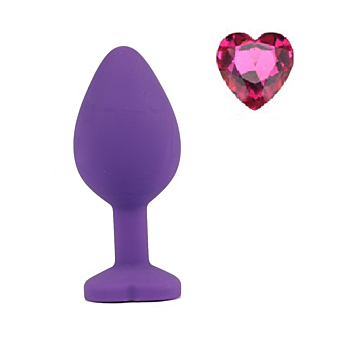 Anal Plug with Jewellery Brighty