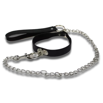 Basic Collar and Leash with Chain Set