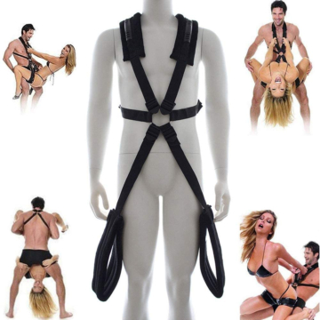 Soft Lining Body-to-Body Swing Sex Support System Black 