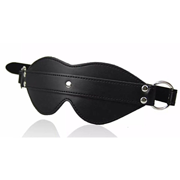 Eye Mask Crazy Time Ecological Leather Black