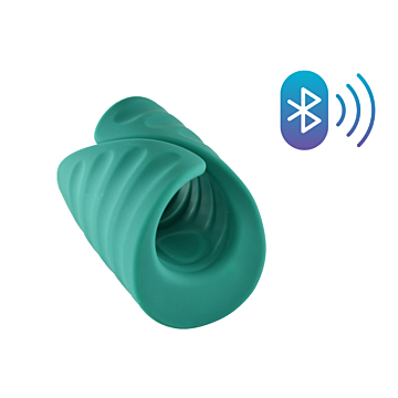 Male Stimulator Oliver Mobile App, Bluetooth Control, Silicone, Green