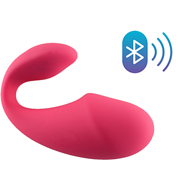 Couple Vibrator Aria Wearable Mobile App, Control Bluetooth, Silicon, USB, Fuchsia