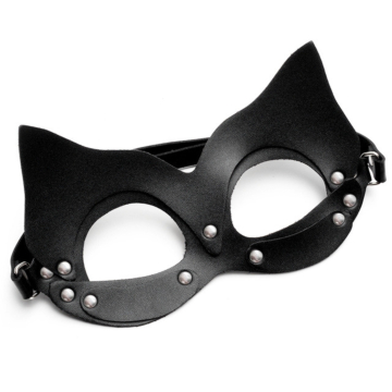 Sexy Cat Woman Organic Leather Mask