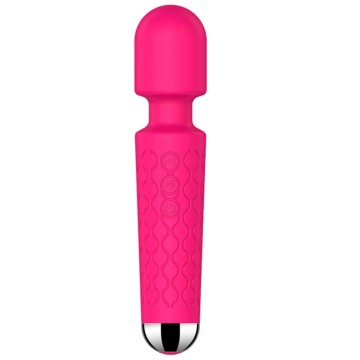 Wand Massager 20 Vibration Modes Pink