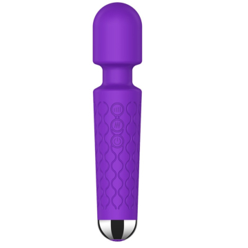 Wand Massager 20 Vibration Modes Purple