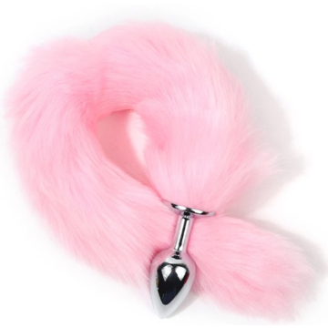  Butt Plug with Long Tail - Wild Games Anal Plug Pink