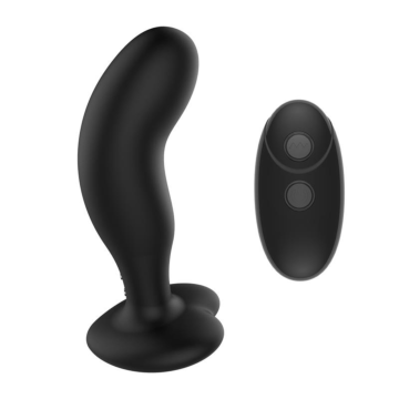 Vibrant Butt Plug Driller - Black