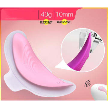 Ultrathin Wearable remote mini vibe PINK