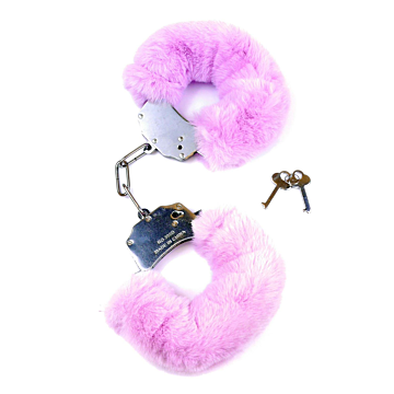 Furry Cuffs Light Purple