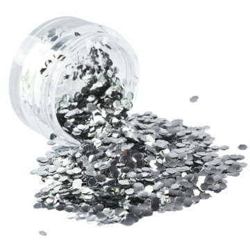 Sparkling Eco-Friendly GlitterShakers - Silver