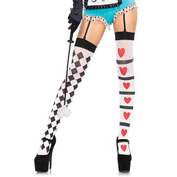 Leg Avenue - Harlequin thigh highs