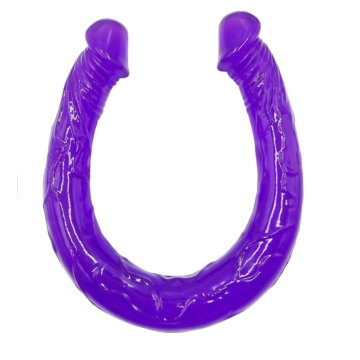 Strangers Double Head Dildo Purple, 43 cm