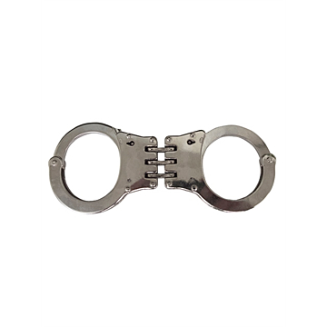 Mister B Red Metal Cuffs: Double Locked