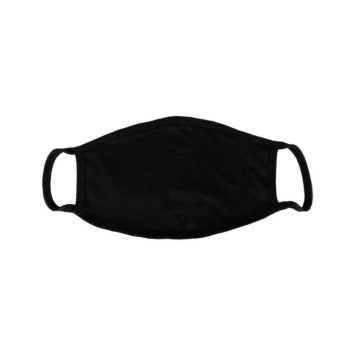 Black Cotton Mask by OEM