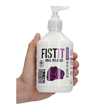 Fist It Anal Relaxer Water Based Lubricant 500ml  - Colorless - Fisting