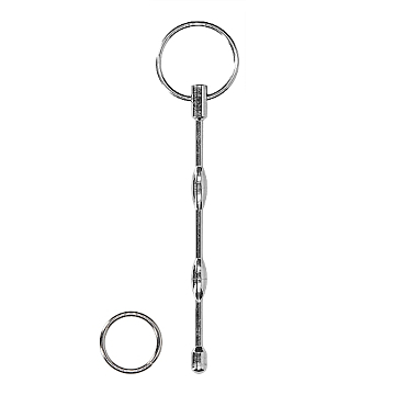 Urethral Sounding - Ribbed Plug With Ring