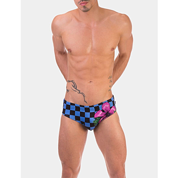 80S Flower Swim Brief