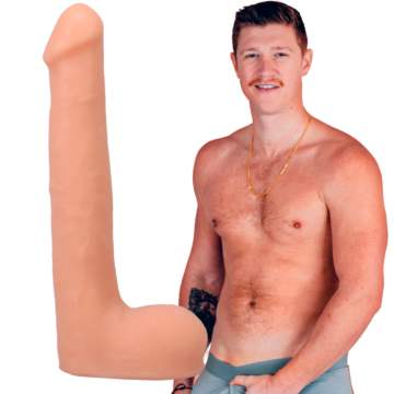 Oliver Flynn - Realistic ULTRASKYN Dildo - 10 / 25 cm - Vanilla