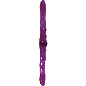 Adam & Eve Purple Double Dildo