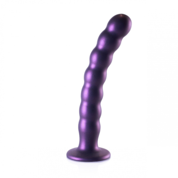 Beaded Silicone G-Spot Dildo 20.5cm