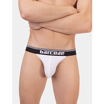 Barcode Berlin Jockstrap Kavan White-Black XL