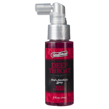 Goodhead Deep Throat Spray Cherry Transparent OS