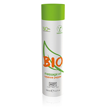 Hot Bio Massage Oil Cayenne Pepper 100ml