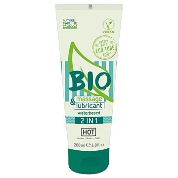 Hot Bio Massage Lubricant 2 In 1 200ml