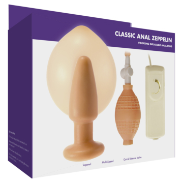 Kinx Zeppelin Inflatable Butt Plug Flesh OS