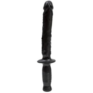 The Man Handler Realistic Dildo 37 cm (Black) - Doc Johnson