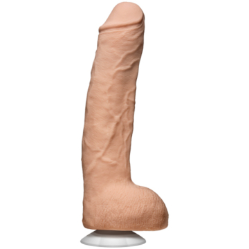 Doc Johnson John Holmes Realistic Cock with Vac-U-Lock Suction Cup White Os