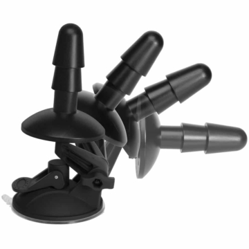 Vac-U-Lock Deluxe Suction Cup Plug Accessory Black