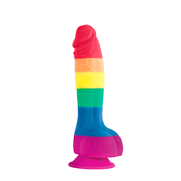 NS Novelties Colours Pride Edition Dildo Multi 6in