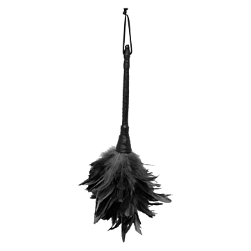 Fetish Fantasy Frisky Feather Duster Black OS